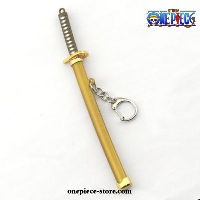 New One Piece Sword Metal Keychain Style 1