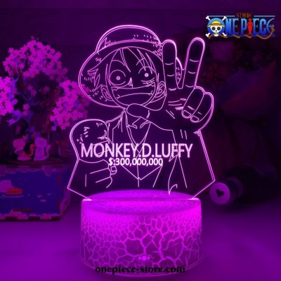 New Pirate Monkey D. Luffy Figure 3D Lamp