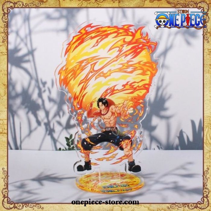 New Style One Piece Acrylic Desk Stand Figure Model Ace / 15 Cm