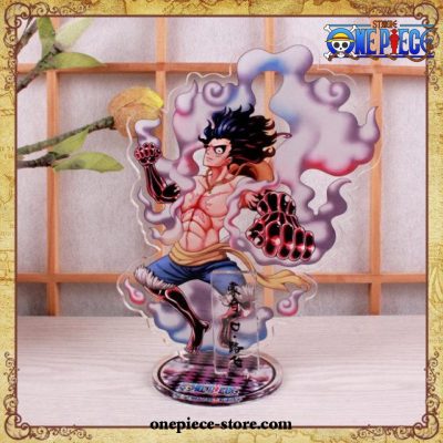 New Style One Piece Acrylic Desk Stand Figure Model Luffy / 15 Cm