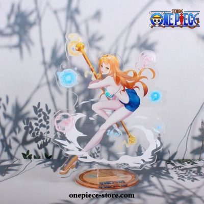 New Style One Piece Acrylic Desk Stand Figure Model Nami / 15 Cm