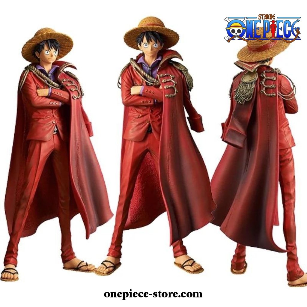 One Piece th Red Cloak Monkey D Luffy Model Pvc Action Figure One Piece Store