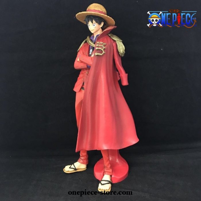 One Piece 20Th Red Cloak Monkey D. Luffy Model Pvc Action Figure