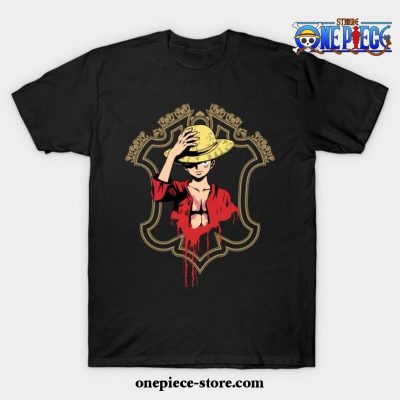 One Piece Anime - Monkey D Luffy T-Shirt Black / S