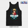 One Piece Anime - Monkey D Luffy Tank Top Black / S