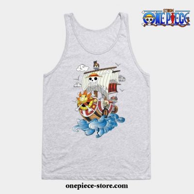 One Piece Anime - Thousand Sunny Tank Top Gray / S