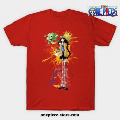 One Piece Art Work T-Shirt Red / S