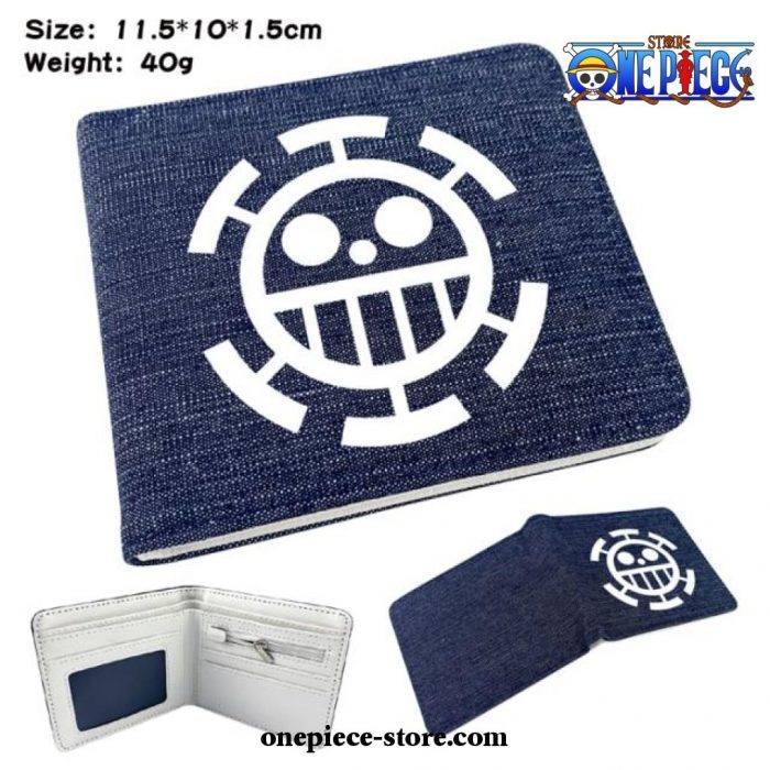 One Piece Denim Wallet Short Card Style 11