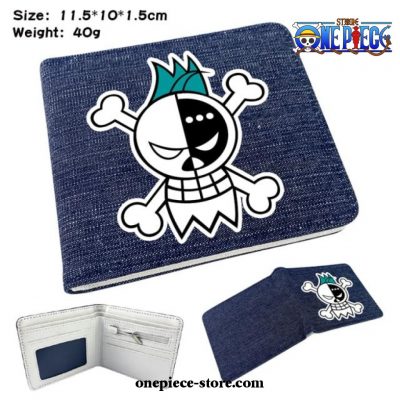 One Piece Denim Wallet Short Card Style 5