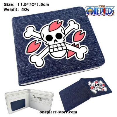 One Piece Denim Wallet Short Card Style 6