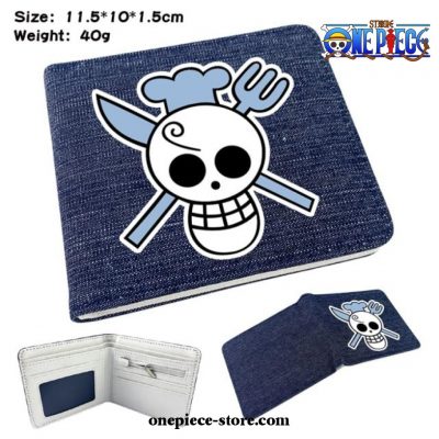 One Piece Denim Wallet Short Card Style 8