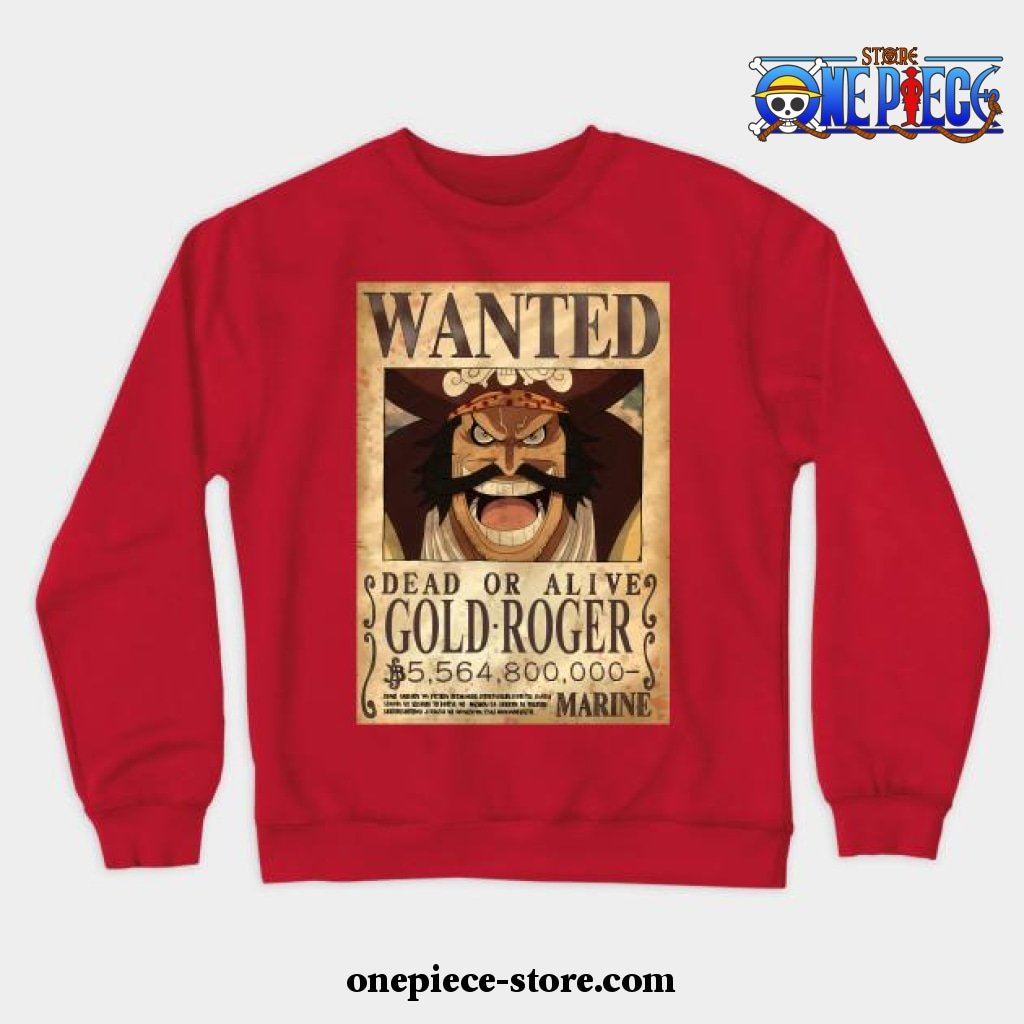 One Piece Gol D Roger Crewneck Sweatshirt One Piece Store