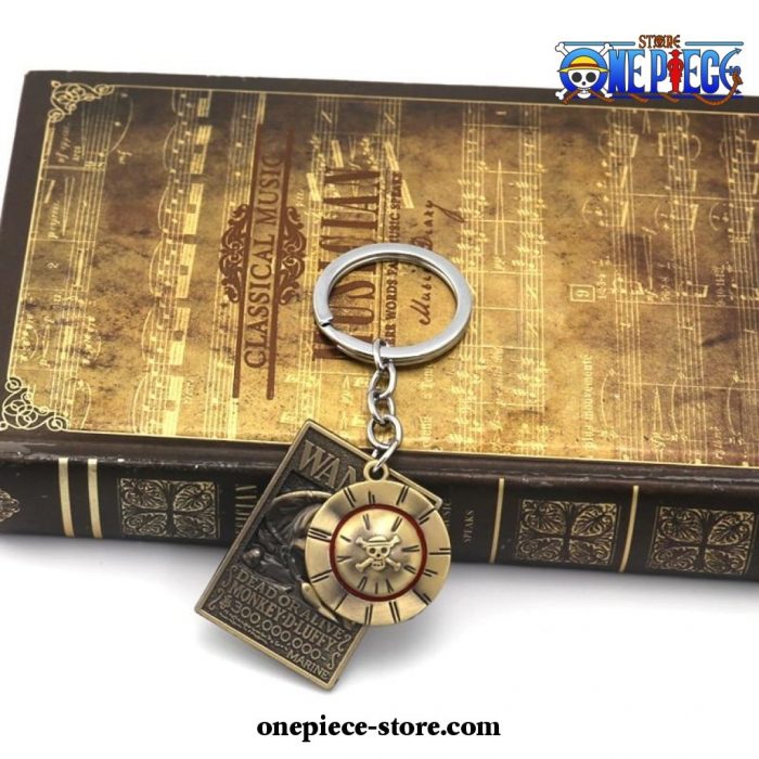 One Piece Keychain - New Wanted Pendant