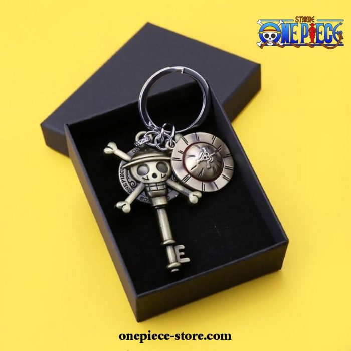 One Piece Keychain - Sunny Luffy Metal Keychains Style 2