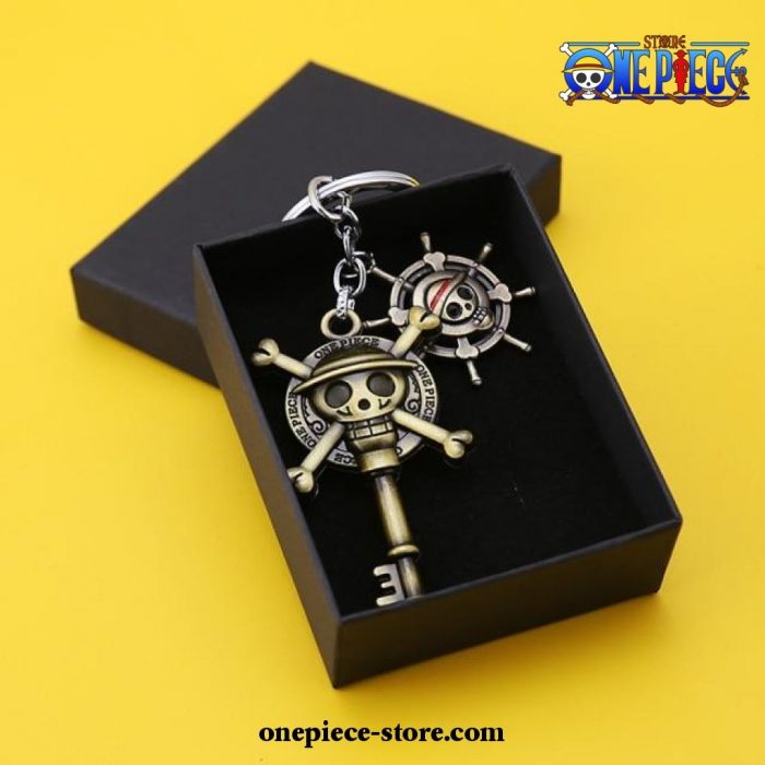 One Piece Keychain - Sunny Luffy Metal Keychains Style 3