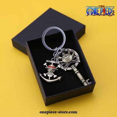 One Piece Keychain - Sunny Luffy Metal Keychains Style 4