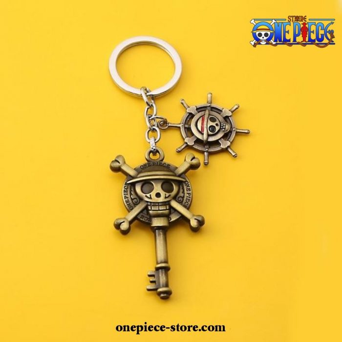 One Piece Keychain - Sunny Luffy Metal Keychains Style
