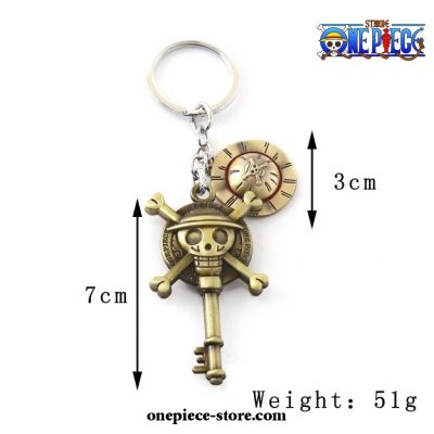 One Piece Keychain - Sunny Luffy Metal Keychains Style