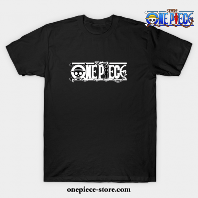 One Piece Logos T-Shirt Black / S