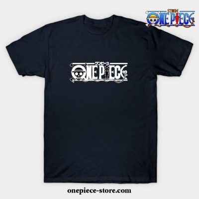 One Piece Logos T-Shirt Navy Blue / S