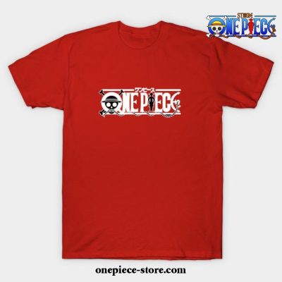 One Piece Logos T-Shirt Red / S