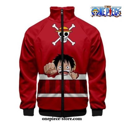 Japan Anime One Piece Boa Hancock Street Fashion Red Jacket Ver PVC Figure 34cm