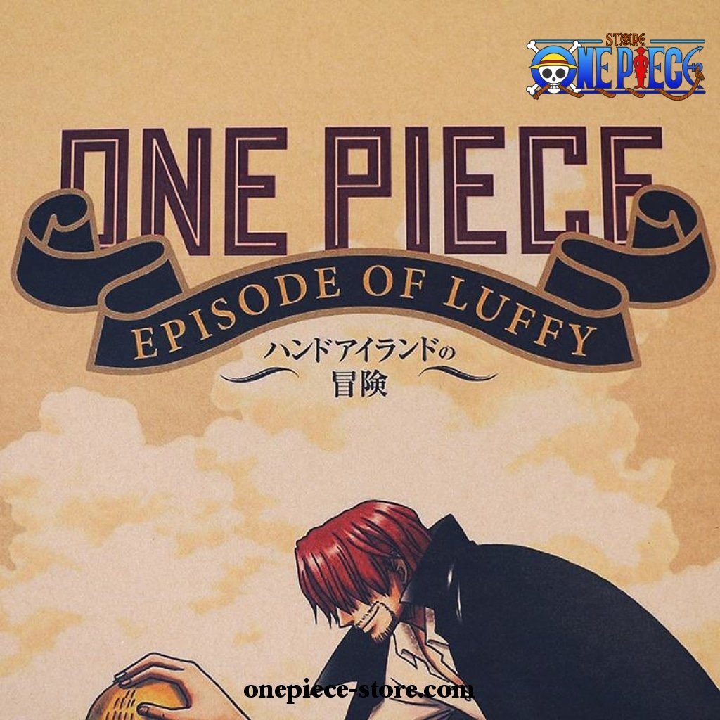 One Piece Luffy And Ace Kraft Paper Poster One Piece Store