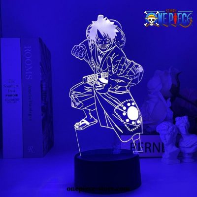 One Piece Luffy Figurine 3D Illusion Night Lamp