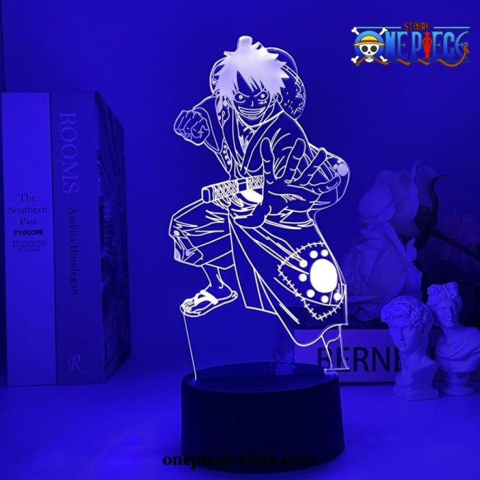 One Piece Luffy Figurine 3D Illusion Night Lamp