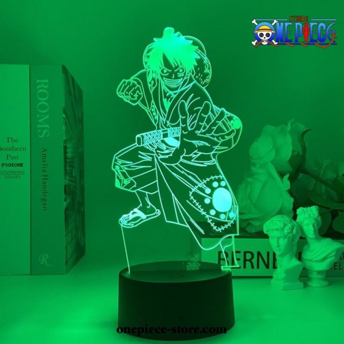 One Piece Luffy Figurine 3D Illusion Night Lamp