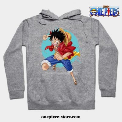 One Piece - Luffy Hoodie Gray / S
