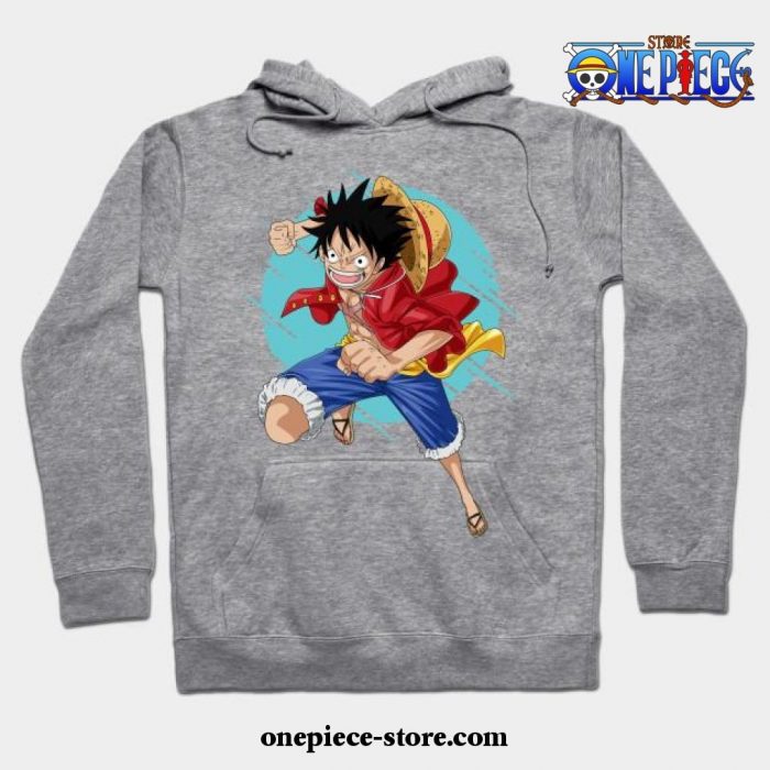 One Piece - Luffy Hoodie Gray / S