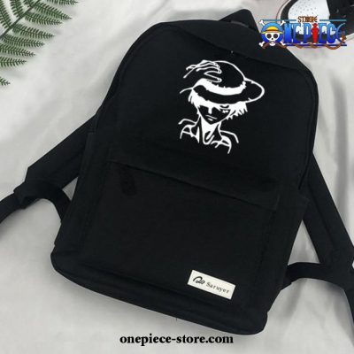 One Piece Luffy Mochila Backpack Black