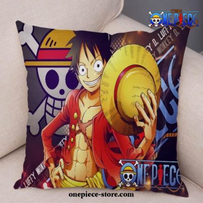One Piece Luffy Pillowcase Cushion Cover For Sofa