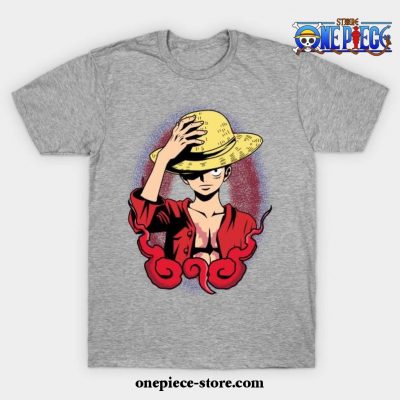 One Piece - Luffy T-Shirt Ver Gray / S