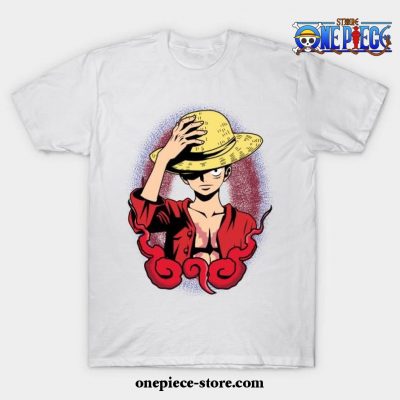 One Piece - Luffy T-Shirt Ver White / S