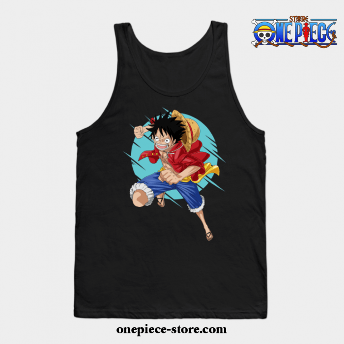 One Piece - Luffy Tank Top Black / S