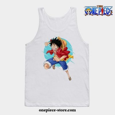 One Piece - Luffy Tank Top White / S
