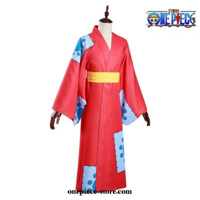 One Piece Monkey D. Luffy Cosplay Costume Kimono Outfits
