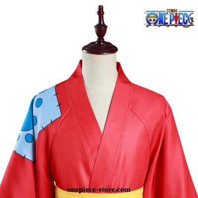 One Piece Monkey D. Luffy Cosplay Costume Kimono Outfits