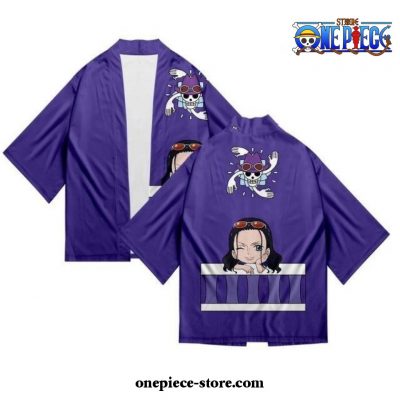 One Piece Nico Robin Kimono Cardigan Summer Coat S