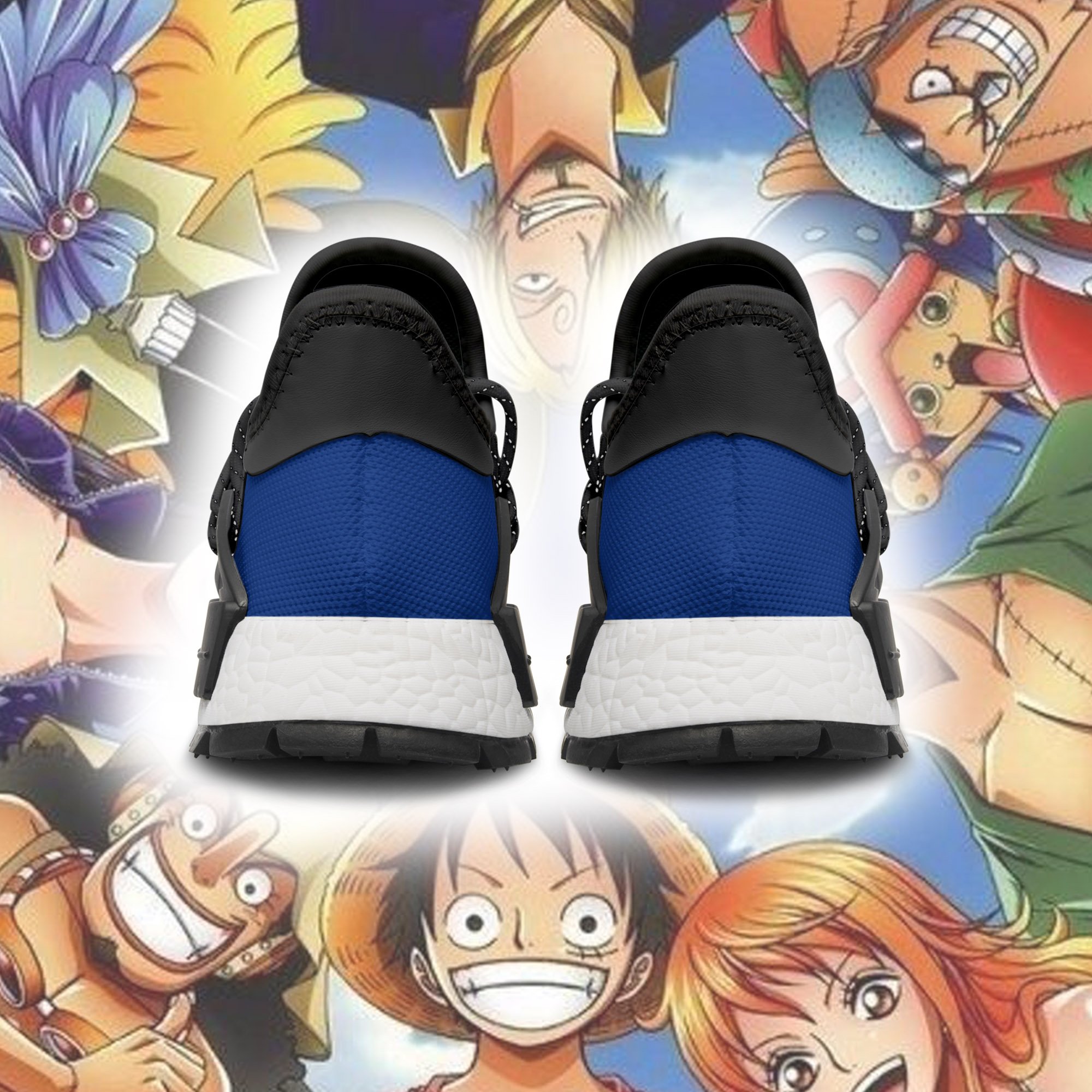 One Piece Characters Custom NMD Sneakers - One Piece Store