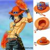 one piece portgas d ace travel cap cosplay 222 - One Piece Store