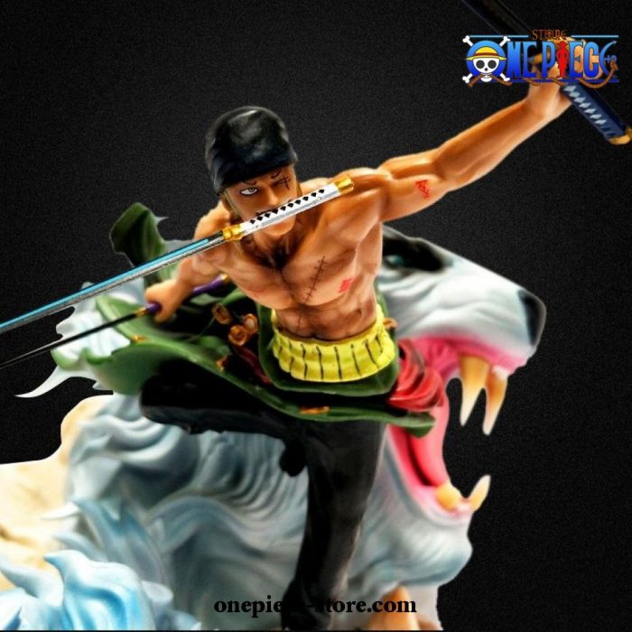 One Piece Roronoa Zoro Gokutora Hunting Pvc Action Figure Statue