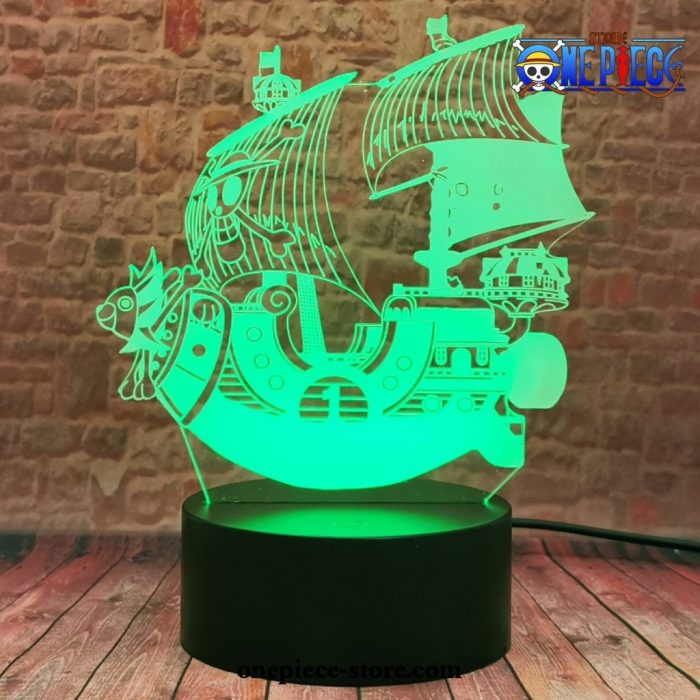 One Piece Ship Model 3D Illusion Led Lamp