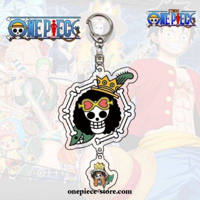 One Piece Skull Figures Acrylic Keychain Style 4