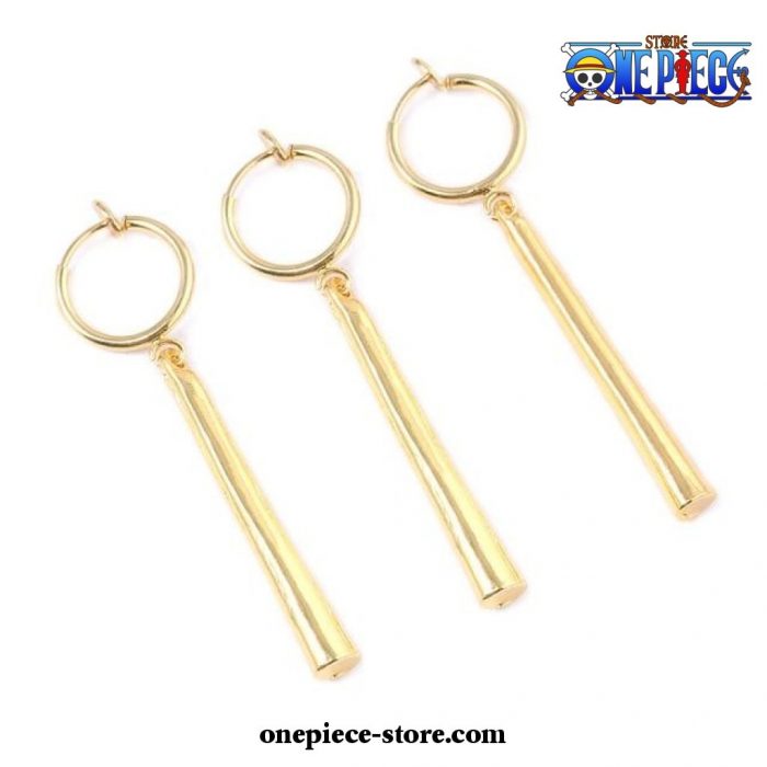 one piece swordsman roronoa zoro earrings cosplay style 1 692 - One Piece Store