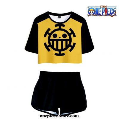 One Piece Top And Shorts Cosplay Costume Style 1 / L