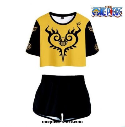 One Piece Top And Shorts Cosplay Costume Style 2 / L
