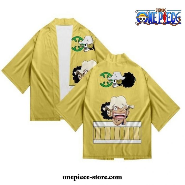 One Piece Usopp Kimono Cardigan Summer Coat L